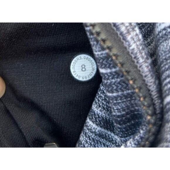 Lululemon Hooded Define Jacket Heathered Black / White Size 8 MF - Picture 6 of 6